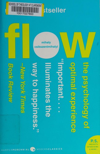 Flow: The Psychology of Optimal Experience book cover