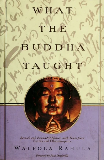 Book cover of What the Buddha Taught by Walpola Rahula